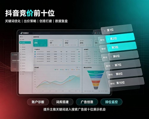 黑河抖音搜索竞价